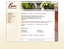 Tablet Screenshot of baur-bestattungen.de